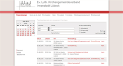 Desktop Screenshot of innenstadtkirchen-luebeck.de