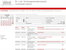 Tablet Screenshot of innenstadtkirchen-luebeck.de